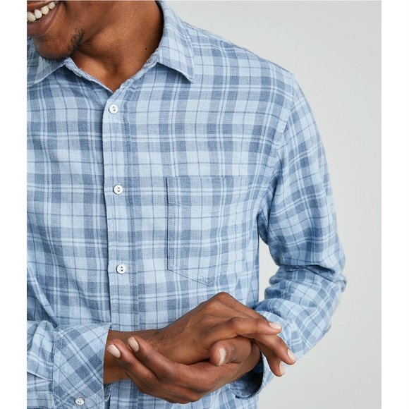 Wyatt shirt  Sky Denim Heather - Picture 2 of 4